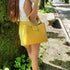 Clio - Leather secchiello bag